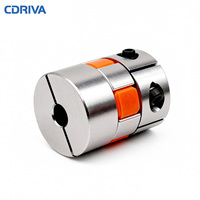 Cdriva Couple élevé Flexible 6-22mm Alésage Mâchoire Arbre Accouplement/Coupleur pour Compresseur D'air/CNC Machine/Grue