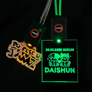 Qcoolカスタムロゴプロモーションバルクエコフレンドリー充電式コンサートアクセサリー<span class=keywords><strong>KPOP</strong></span>商品Ledストラップ付き - Product Image 3