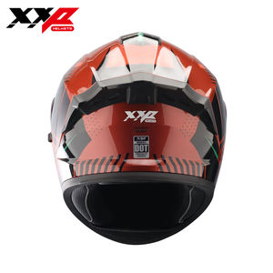 Casque de moto DOT brillant intégral à libération rapide ABS double visière XXP DRAKEN S Racing NOUVEAU homologué ECE/CCC Tailles M-XXL toutes tailles - Product Image 5