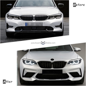 Paraurti Auto in stile M3C con griglia anteriore per <span class=keywords><strong>bmw</strong></span> <span class=keywords><strong>3</strong></span> <span class=keywords><strong>serie</strong></span> G20 G28 316 Auto 318 320 parti di ricambio Tuning - Product Image 5