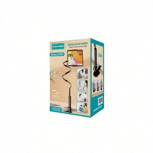Soporte Móvil en Espiral Soprote de 8cm, Ajustable, Material ABS, Sin Carga, para Escritorio y Mesita de Noche - Product Image 2