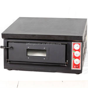 Restaurant ausrüstung Kommerzieller Pizza ofen Gasbrenner Industriegas-Pizza ofen mit rotierendem Stein - Product Image 1