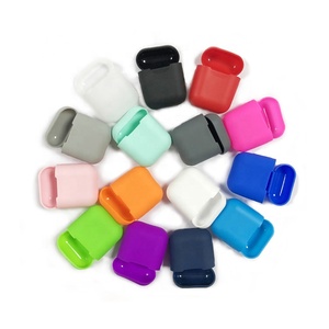 Étui <span class=keywords><strong>de</strong></span> protection en silicone pour <span class=keywords><strong>Airpods</strong></span> 1 2 3 Étui antichoc anti-poussière <span class=keywords><strong>avec</strong></span> port <span class=keywords><strong>de</strong></span> charge - Product Image 1