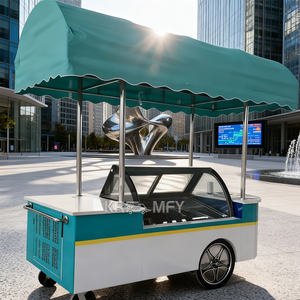 2025 Mobile With Full Kitchen Cart Food <b>Hot</b> Dog Truck Tricycles Car Ice Cream Popsicle Vending Kiosk Sale - Product Image 4