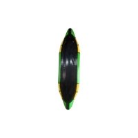 Packraft gonflable ultraléger en TPU pour la pêche en eau calme, kayak pliable double tandem