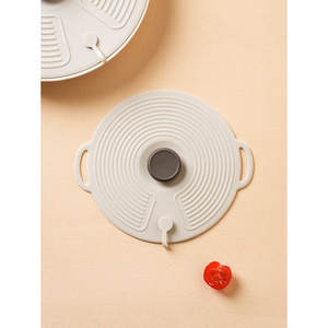 15 cm in Silicone e vetro temperato rivestimento per sala vapore parti pentole-coperchio in gomma materiale - Product Image 1