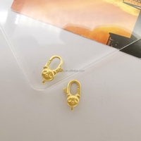 1000S 18K Or Jaune Véritable Bijoux Personnalisés en Gros pour Bracelets Colliers Crochets Panda Chaînes Accessoires