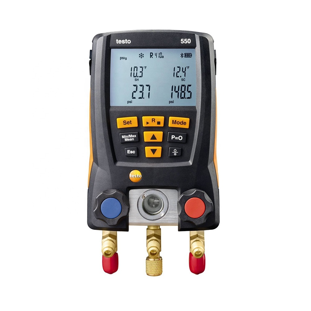 Original Testo 550 Kit Refrigeration Manifold with Bluetooths Support 0563 1550 With Good Price