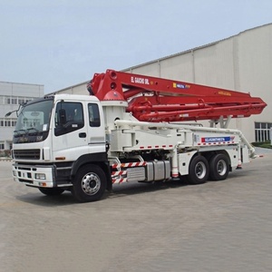 Camión bomba de hormigón montado en camión HB37A 37m camión bomba de hormigón a la venta con alto rendimiento - Product Image 4