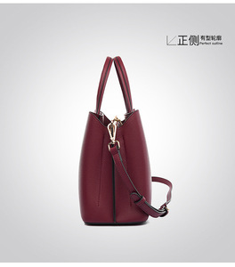 Sac fourre-tout en PU de haute qualité pour femme, sac à main de luxe, vente en gros - Product Image 3