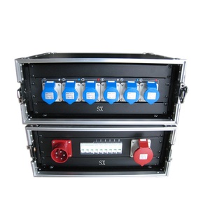 19 'यू' ने सर्किट ब्रेकर्स रैक माउंट पावर डिस्ट्रो के साथ ऑडियो वितरक पावर बॉक्स - Product Image 1