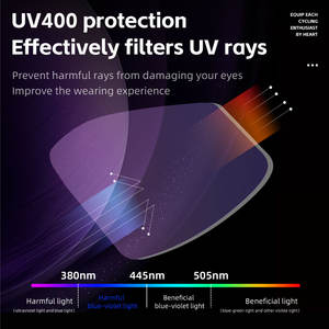 WEST BIKINGカラフルな偏光メガネロードバイクサイクリング抗紫外線レンズマウンテンバイク防風メガネ機器 - Product Image 4