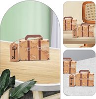 Boîte cadeau vintage de Noël, boîtes à bonbons, valises à bonbons avec poignée