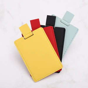 Logotipo personalizable Rectangular de acero inoxidable Tipo de tarjeta portátil <span class=keywords><strong>Espejo</strong></span> de maquillaje No se puede romper <span class=keywords><strong>Espejo</strong></span> de calidad - Product Image 3