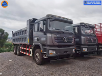 Camion benne basculante poids lourd diesel Shacman X3000 d'occasion 6X4 10 roues 31-40T avec moteur Weichai et boîte de vitesses rapide