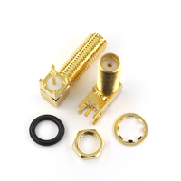 Connecteur coaxial RF en acier inoxydable de haute qualité, OEM personnalisé, SMA RPSMA KWHD, montage sur panneau, DC-6GHz, vente en gros