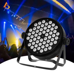 Precio al por Mayor, Luz LED Par para Interiores, 54 LED RGB, Luces de Escenario, 110v 220v DMX512 - Product Image 1