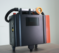 CNC LY 100w 300w Machine à dénuder la peinture au laser à impulsions Outil d'élimination de la rouille et de l'huile Style sac à dos utilisé en vente