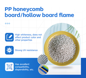 Trong suốt homopolymerization PP tấm chống cháy hạt v0 - Product Image 4