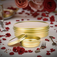 Boîte à caviar de luxe en fer blanc et aluminium 500g/250g/125g/100g/50g/30g Emballage recyclable pour les distributeurs alimentaires et les restaurants