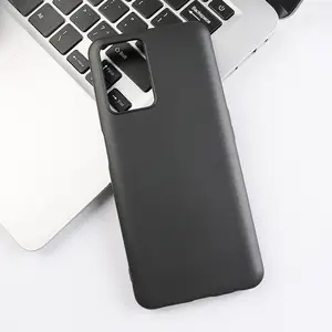 Silicone Cases Black Matte Phone Case for BLU C5 Max Protective Back Cover