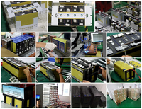 2,5 kW 5kWh 24v 25.6v 100AH 200ah kemasan baterai Lithium Ion Lifepo4 pengganti asam timbal untuk pengisi daya EV penyimpanan energi surya rumah