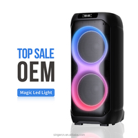Altavoces ZQS12212, Bocinas Bluetooth Originales, Barra de Sonido Boombox con Subwoofer, Altavoz para Fiestas KTV 710, Auriculares con Micrófono