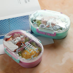 Cartoon <strong>Princess</strong> Fancy Cute Baby Tiffin Bento <strong>Lunch</strong> <strong>Box</strong> Sublimation Plastic <strong>Lunch</strong> <strong>Box</strong> for Toddler Girls School - Product Image 6