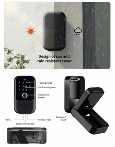 Caja de Seguridad Inteligente Doodle TUYA TTlock, Impermeable, con Huella Dactilar, Contraseña, Llave y Aplicación - Product Image 5