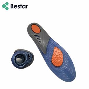 Semelles orthopédiques Bestar à absorption des chocs, respirantes, avec soutien de la voûte plantaire, en gel TPE, pour le sport, soulagement de la fasciite plantaire, unisexe - Product Image 4
