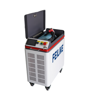 Máquina de <span class=keywords><strong>Limpieza</strong></span> Láser de 300w Refrigerada por <span class=keywords><strong>Aire</strong></span>, Dispositivo de Eliminación de Óxido con Láser de Pulso de 300 Vatios - Product Image 2