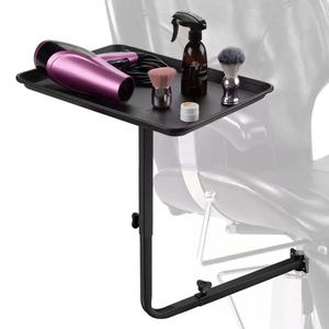 Chaise de coiffure professionnelle de haute qualité avec chariot de rangement mobile en plastique pour salon - Product Image 1