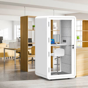 Cabine insonorisée <span class=keywords><strong>mobile</strong></span> pour téléphone, studio d'enregistrement de batterie et piano, bureau, maison, personnalisable, installation sur site gratuite - Product Image 4