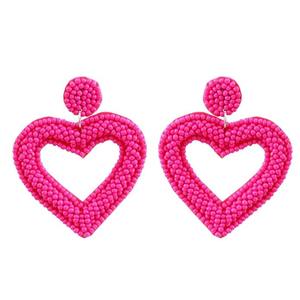 Women and Girls Unique Handcrafted Trendy Beaded Stud Drop <b>Earrings</b> Fashion Jewelry - Product Image 1