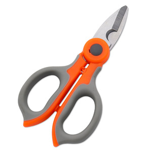 Lu Ban's Work Electrician Shears Stainless Steel Smooth Edge Industrial Grade Multi Purpose Scissors For Wire Cable Cutting - Product Image 2