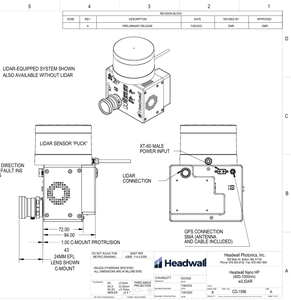 Sistema de Imágenes Hiperespectrales VNIR Compacto Nano HP, Envío por Aire - Product Image 4