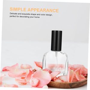 Botellas de Perfume de Vidrio Transparente de Alta Calidad, 30ml 50ml 100ml, con Pulverizador, Forma Cuadrada, Serigrafía, Logotipo Personalizado para Cosméticos - Product Image 5