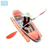Sac flottant latéral transparent pour siège de kayak en cristal coloré avec kit complet pour le tourisme, fabriqué en Chine, Lumark, haute qualité