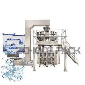 1kg 5kg 10kg 15kg 20kg Large Bag Rice / Grain /Sugar / Powder / Flour Packing Machine with 2 Head Weigher