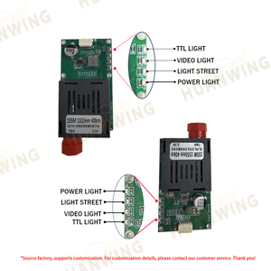 โมดูลรับส่งสัญญาณแสง TTL ระยะ 60 กม. สำหรับ UAV ไฟเบอร์ออปติก TTL ข้อมูลอัตราเร็ว 460KB ระหว่างอากาศและพื้นดิน อุปกรณ์เสริมอินเทอร์เฟซ FC Rx/Tx/AV สำหรับ FPV รีโมท - Product Image 3