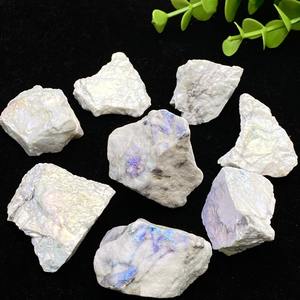 Vente en gros de pierres brutes de turquoise blanche Aura de haute qualité, parfaites pour la collection à domicile, cadeau pour la Saint-Valentin - Product Image 3