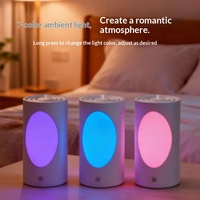 Humidificateur silencieux rechargeable USB Tree Hole avec veilleuse douce, grande capacité, pour la maison