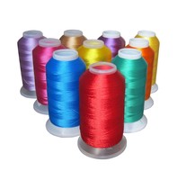 Fil à broder 100% polyester, 100% machine, Lahore, Pakistan, 120D/2