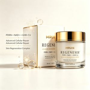 Crème nourrissante <span class=keywords><strong>pour</strong></span> <span class=keywords><strong>le</strong></span> visage et <span class=keywords><strong>le</strong></span> <span class=keywords><strong>cou</strong></span> NAD PDRN GHK-CU Glycérine Acide Kojique Soin hydratant doux et délicat MRUIS OEM ODM Marque privée - Product Image 4