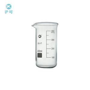 Huke अनुकूलित लंबा फार्म बोरो 3.3 500 ml कांच बीकर स्नातक की उपाधि - Product Image 3