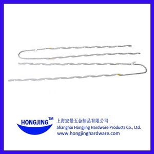 Hongjing Personnalisé Préformé Guy Grip Poignée De Gars Acier Galvanisé 1/7 5/16 Dead End Clamp Tension Clamp Stay Guy Grip - Product Image 5