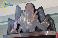 KAIMI Simulateur de tir d'arcade à monnayeur, très populaire, avec écran LCD 55 pouces, jeu de tir au pistolet d'extermination d'aliens