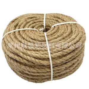 DIY hemp <b>rope</b> weaving craft materials, <b>thick</b> and thin <b>ropes</b>, photo wall decoration, chandelier, <b>thick</b> decorative yellow hemp - Product Image 1