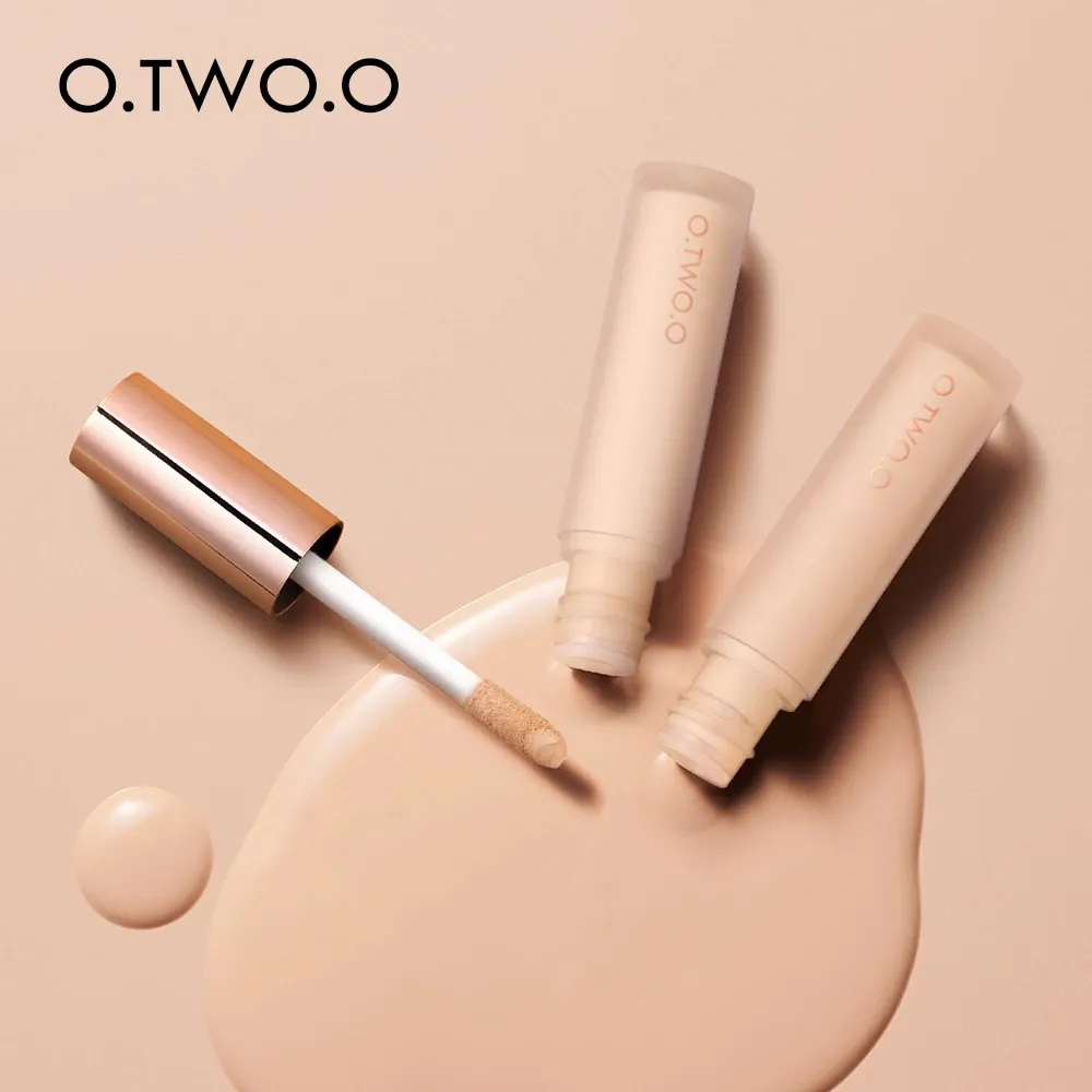 O.TWO.O Liquid Concealer Cream Waterproof Full Coverage Concealer Long Lasting Face Scars Acne Cover Smooth Moisturizing Makeup