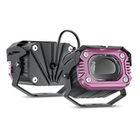 Focos LED de 20W para Motos, Luz de Trabajo LED de Doble Color, Sistema de Iluminación LED para Motocicletas Harley